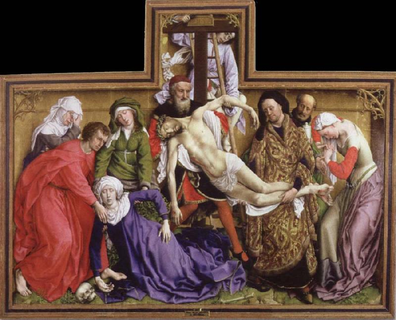 Rogier van der Weyden Deposition Germany oil painting art